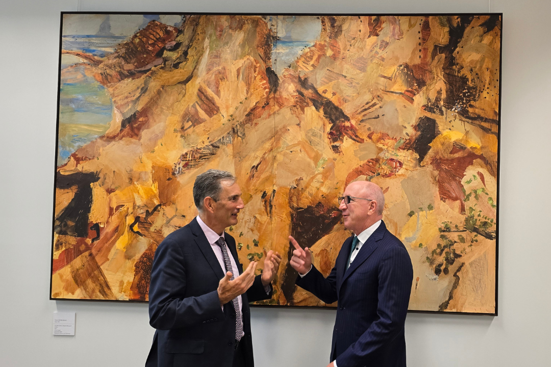 Richard Kiplin meets Luke Howarth